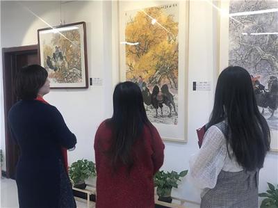 万恒艺术馆首届迎春展隆重开幕，推动中国宋庄文化艺术交流再上新台阶